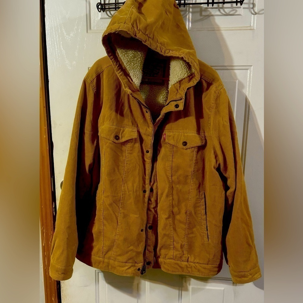 Levi Strauss corduroy coat.